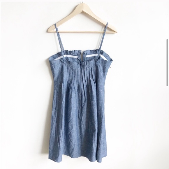 Madewell Denim Pintuck Camo Dress - Picture 5 of 8